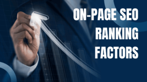 On-Page SEO ranking factors